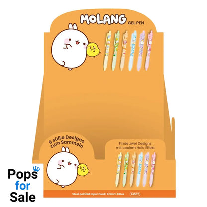 Molang Premium Gel Pens Display (24)