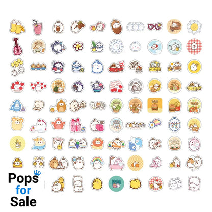 Molang Sticker Pack Sweet Moments Patches & Stickers