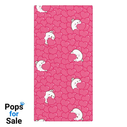 Molang Towel Hearts 35 x 75 cm