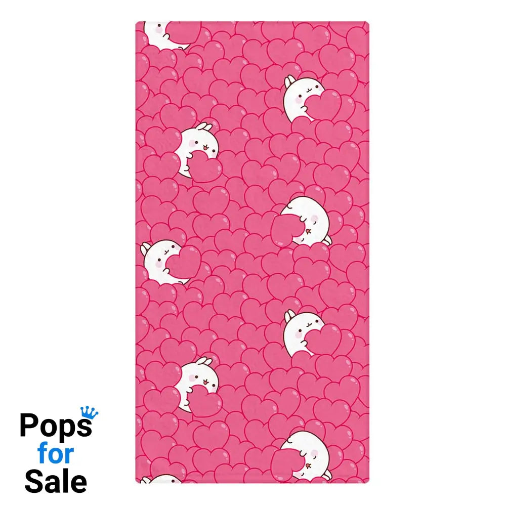 Molang Towel Hearts 35 x 75 cm Towels
