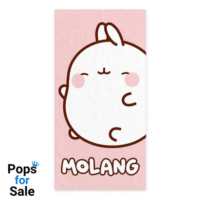 Molang Towel Pink 35 x 75 cm