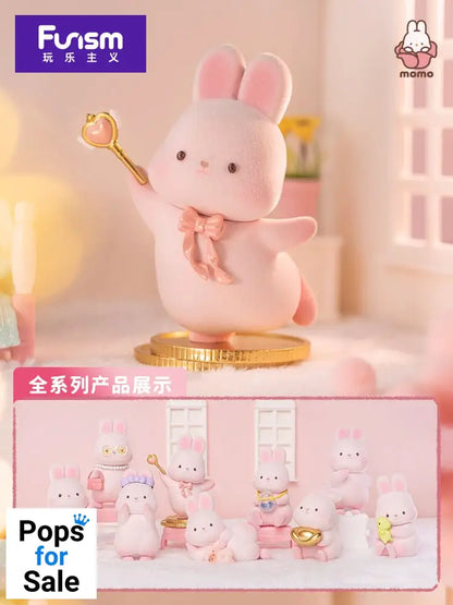 Momo Bunny Daily Series Mini Figures 9 cm Display (9)