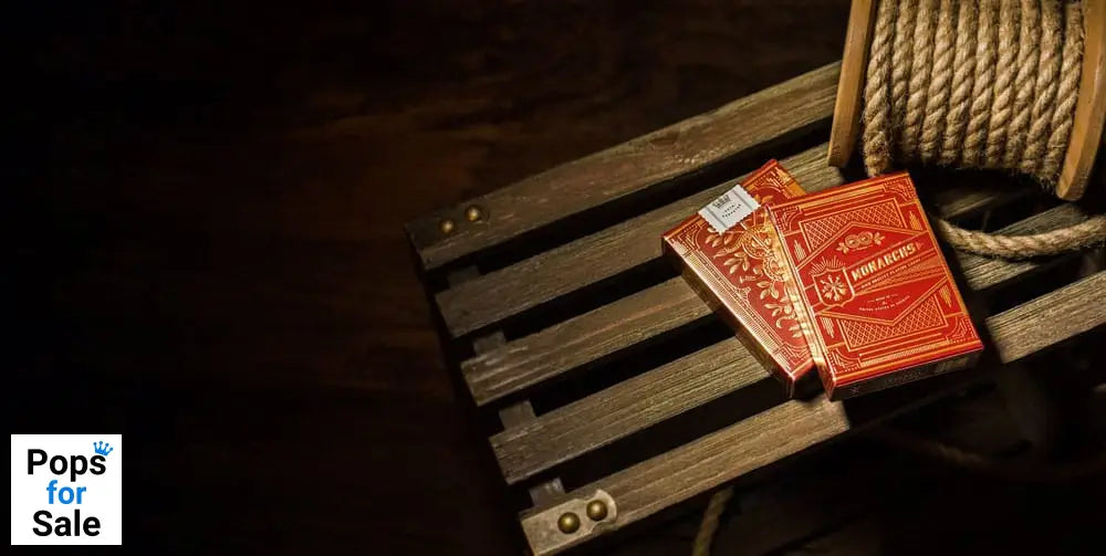Monarchs Playing Cards Red