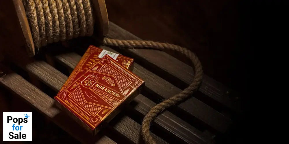 Monarchs Playing Cards Red