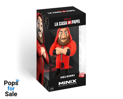 Money Heist Minix Figure Helsinki w/ Mask 12 cm
