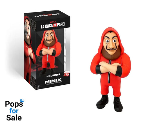 Money Heist Minix Figure Helsinki w/ Mask 12 cm