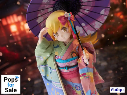 Monogatari PVC Statue 1/4 Shinobu Oshino Japanese Doll 42 cm Statues