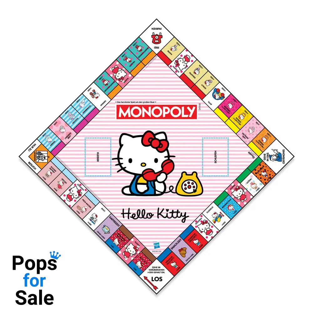Monopoly Board Game Hello Kitty *German Version*