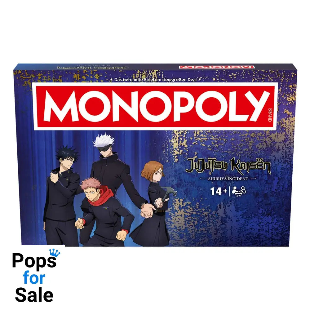 Monopoly Board Game Jujutsu Kaisen Season 2 *German Version* Board games and accessories