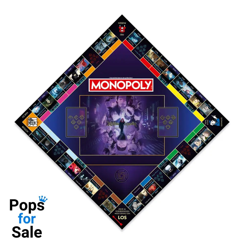 Monopoly Board Game Jujutsu Kaisen Season 2 *German Version*