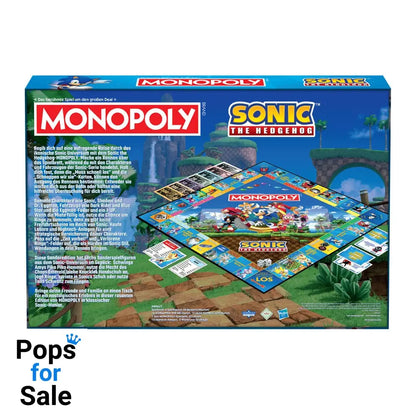 Monopoly Board Game Sonic the Hedgehog *German Version*
