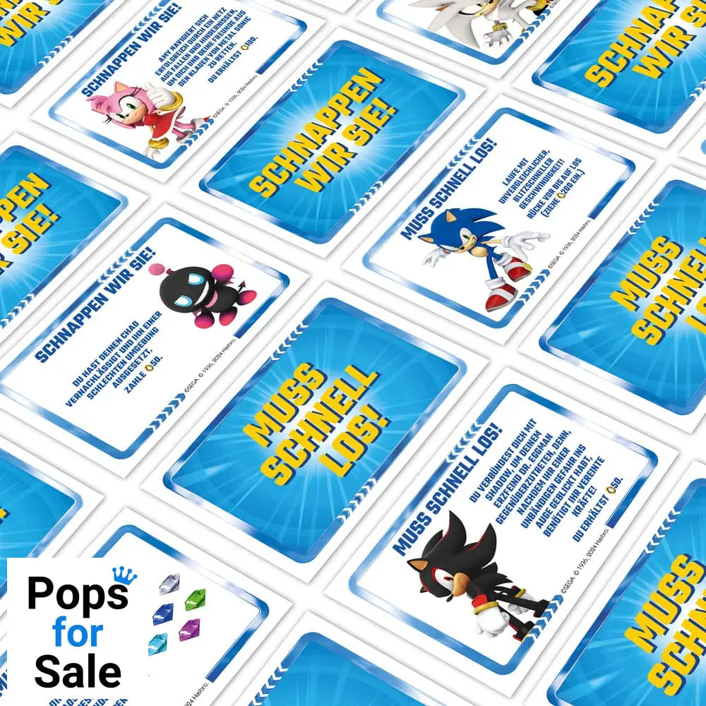 Monopoly Board Game Sonic the Hedgehog *German Version* Board games and accessories