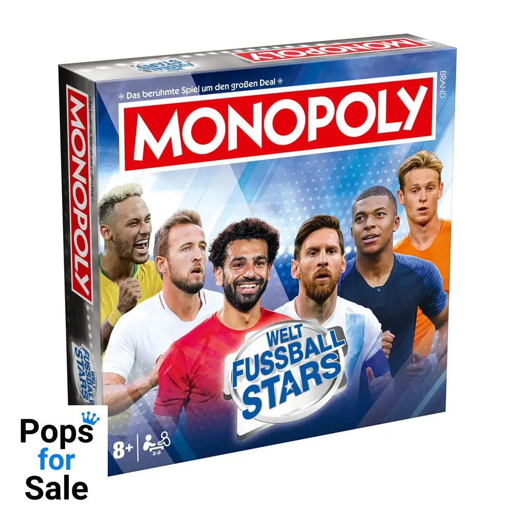 Monopoly Board Game Weltfussballstars *German Version*