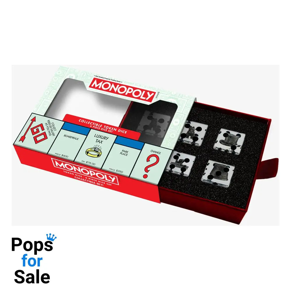 Monopoly Dice Set Token Oversized Dice