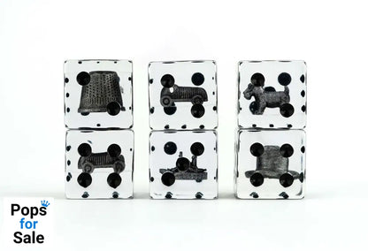 Monopoly Dice Set Token Oversized