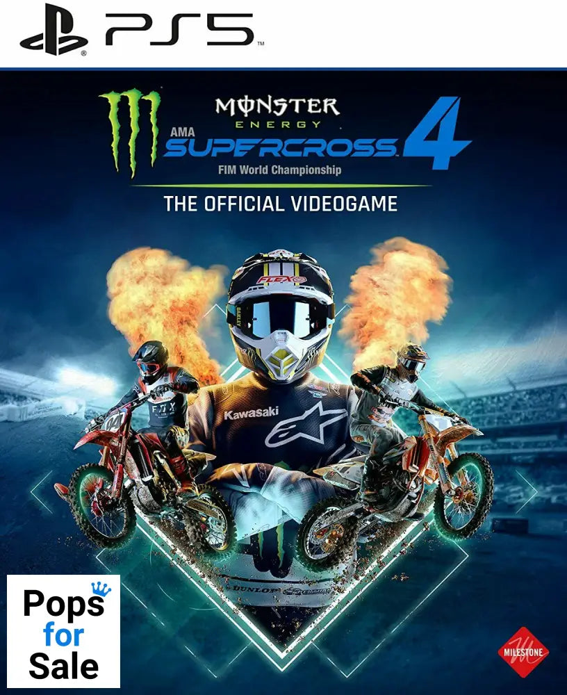 Monster Energy Supercross The official Video Game 4 for Playstation 5 (PS5)