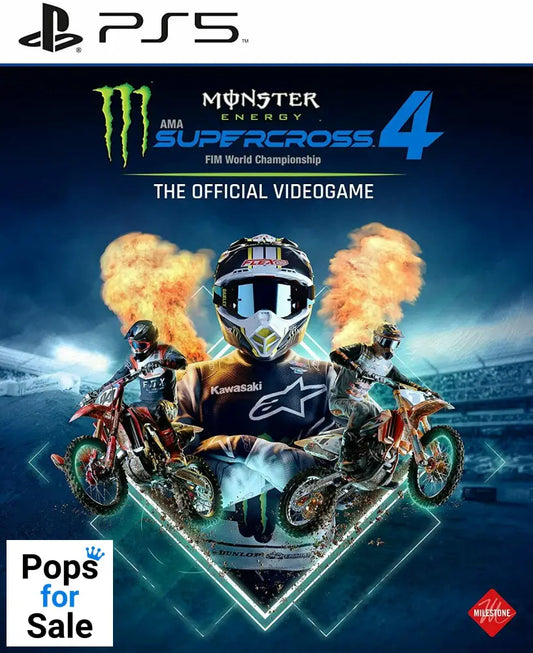 Monster Energy Supercross The official Video Game 4 for Playstation 5 (PS5)