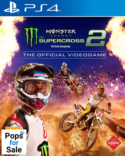 Monster Energy Supercross - The Official Videogame 2 for Sony Playstation 4 - [Just Disc]