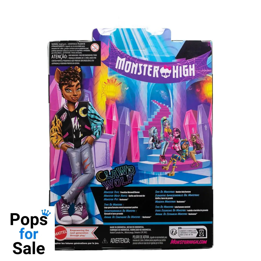Monster High Doll Clawd Wolf