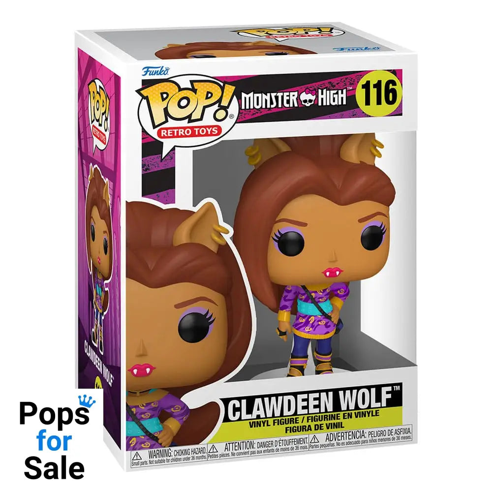 Monster High POP! Vinyl Figure Clawdeen 9 cm