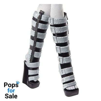 Monster High Reel Drama Doll Clawdeen Wolf in Black And White