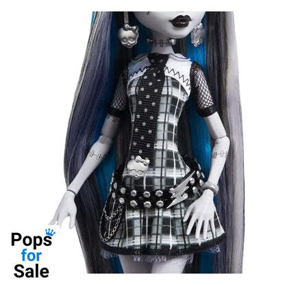 Monster High Reel Drama Doll Frankie Stein in Black And White Dolls