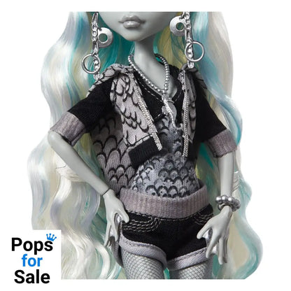 Monster High Reel Drama Doll Lagoona Blue in Black And White