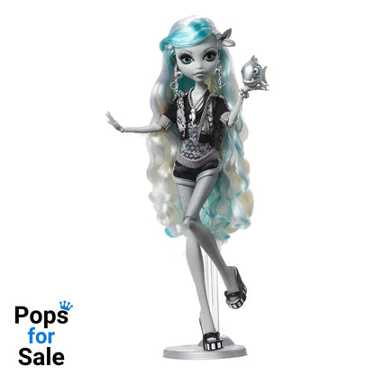 Monster High Reel Drama Doll Lagoona Blue in Black And White