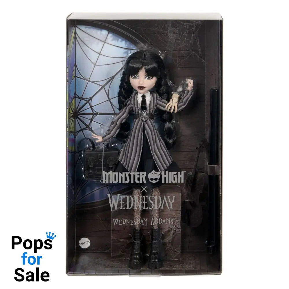 Monster High x Wednesday Doll Wednesday Addams Dolls