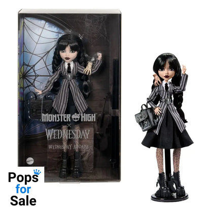Monster High x Wednesday Doll Wednesday Addams