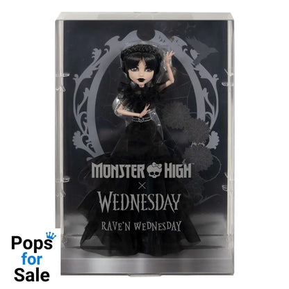 Monster High x Wednesday Doll Rave'n Wednesday