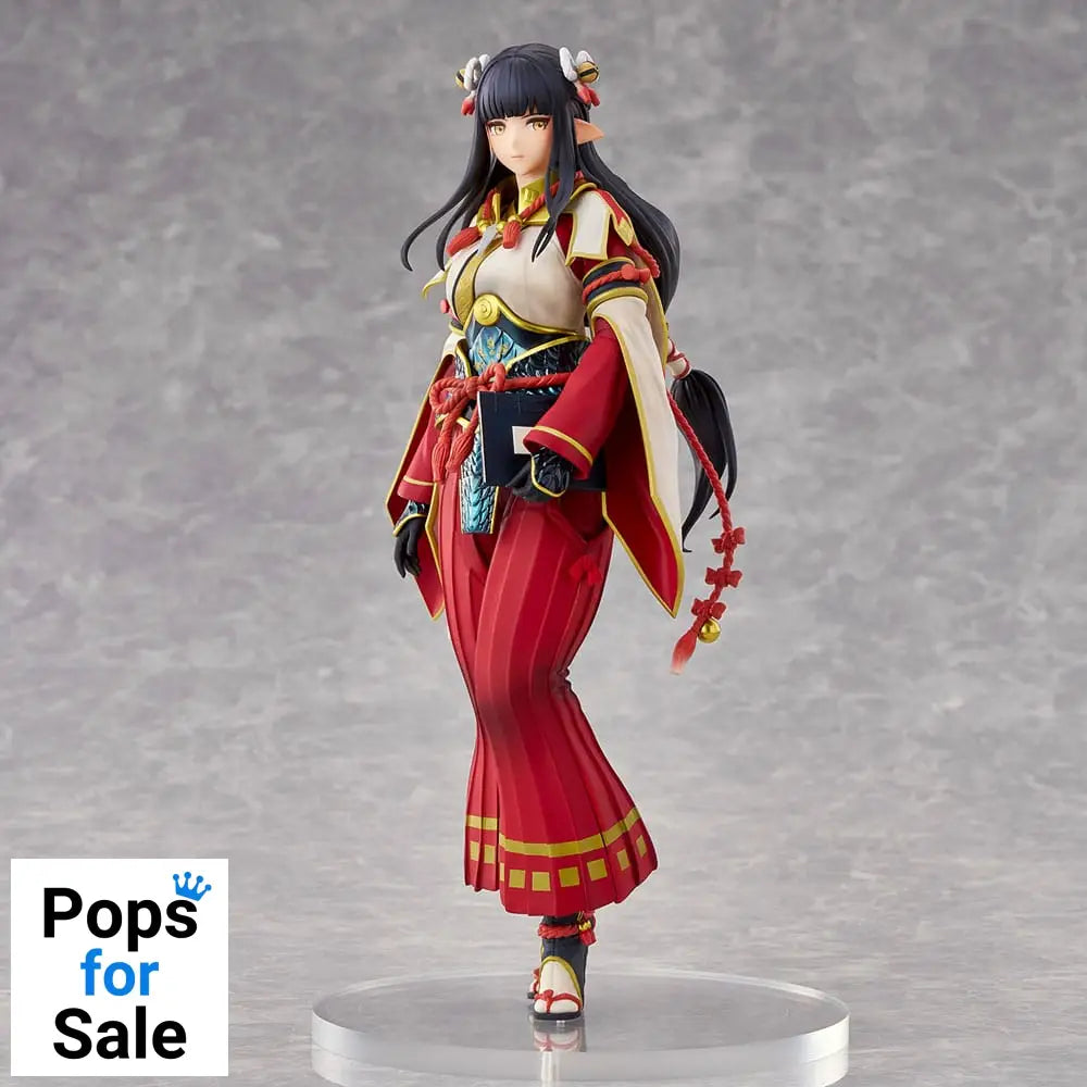 Monster Hunter Rise Statue PVC Minoto the Hub Maiden 26 cm