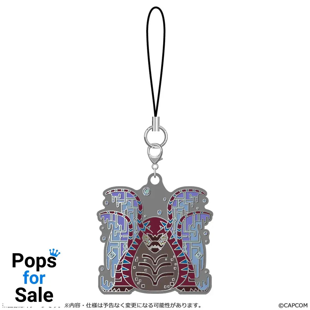 Monster Hunter Wilds Metal Keychain Monster Icon 5 cm Assortment (10)