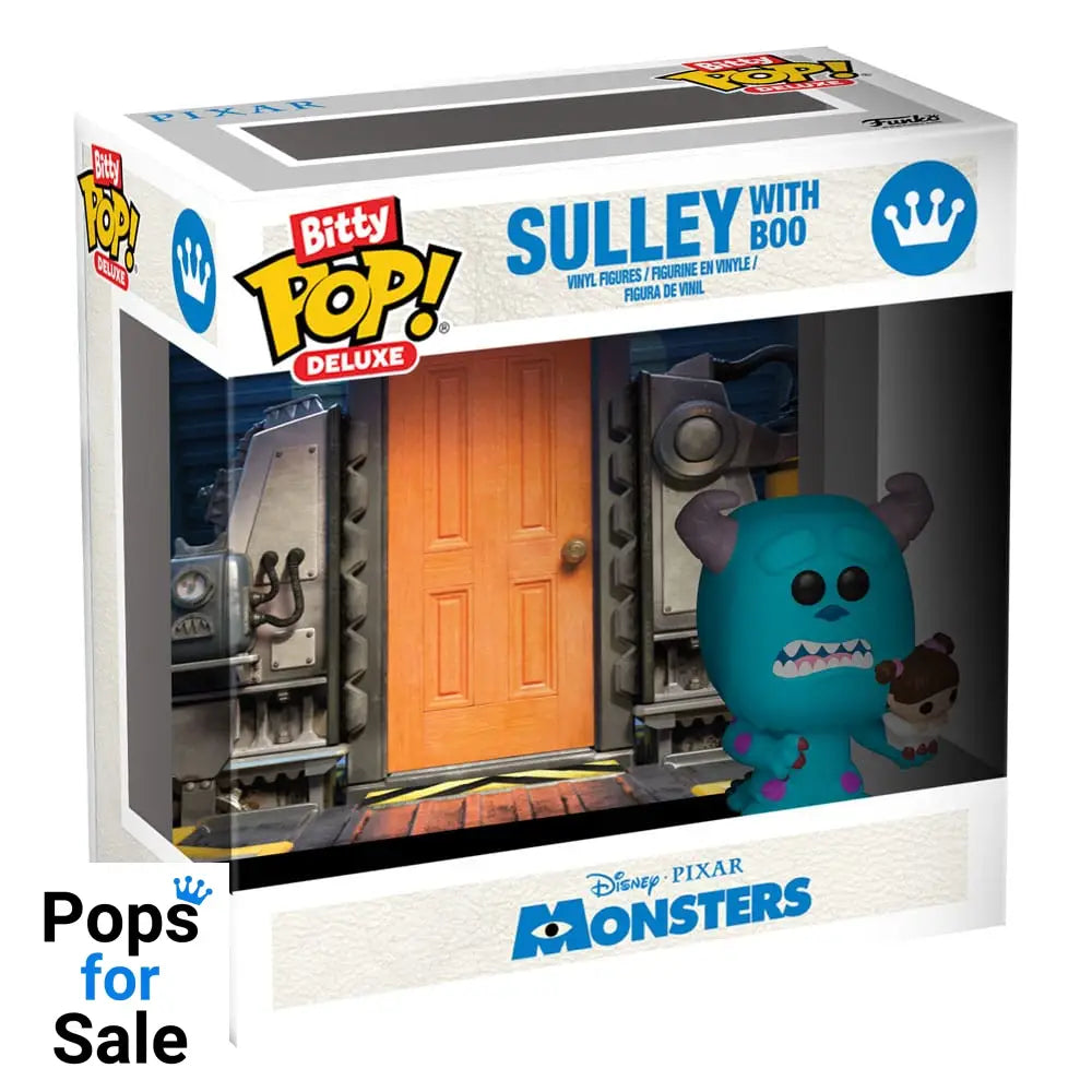 Monsters, Inc. Bitty POP! Deluxe Vinyl Figure Sulley with Bo Display (12) 2,5 cm