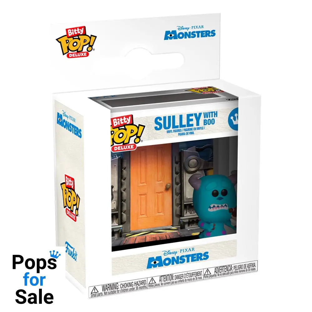 Monsters, Inc. Bitty POP! Deluxe Vinyl Figure Sulley with Bo Display (12) 2,5 cm