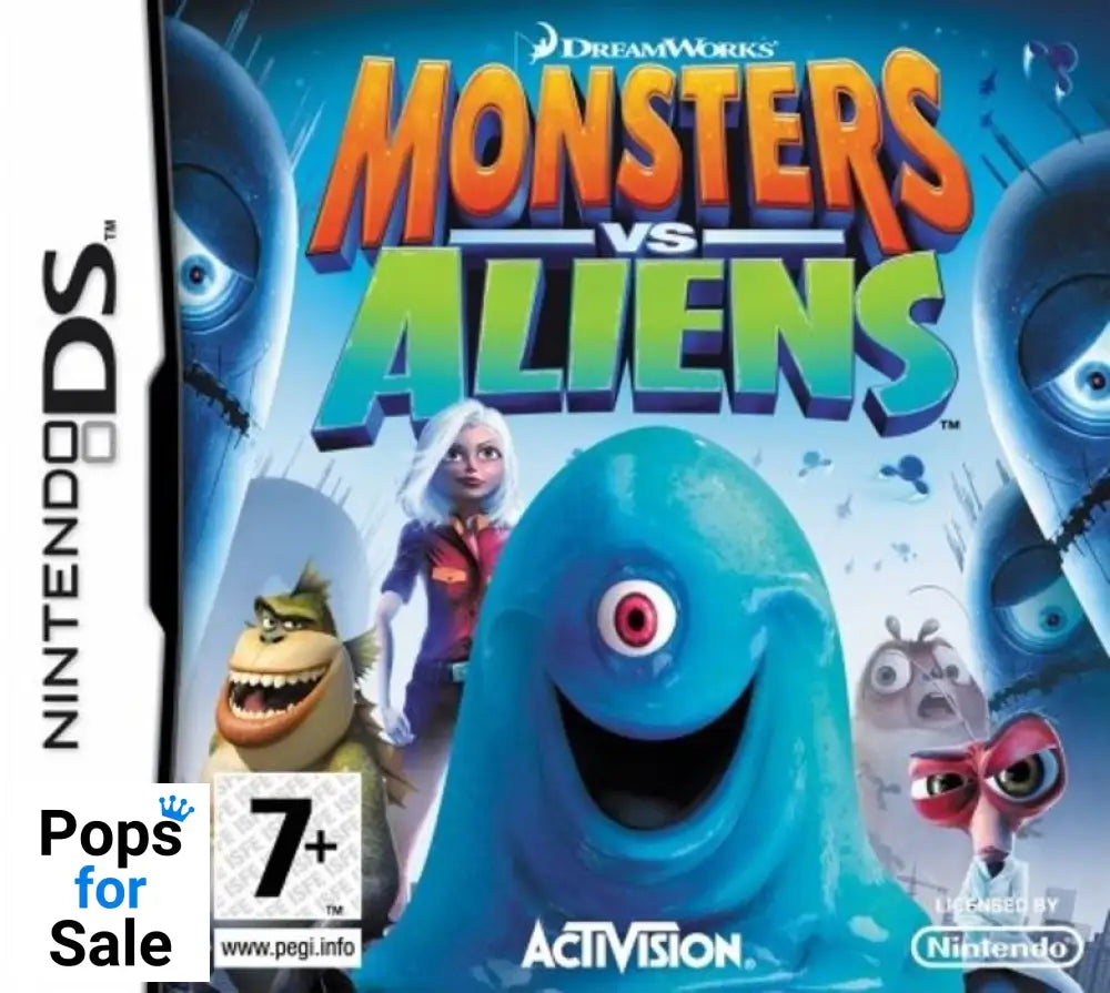 Monsters vs. Aliens for Nintendo DS/3DS