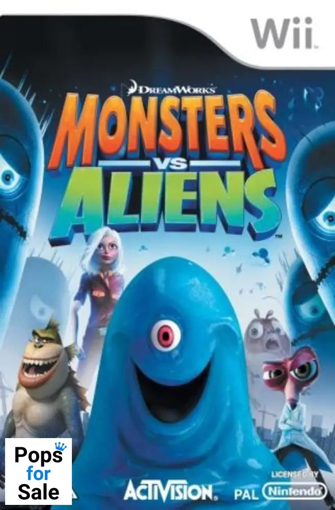 Monsters vs Aliens for Nintendo Wii