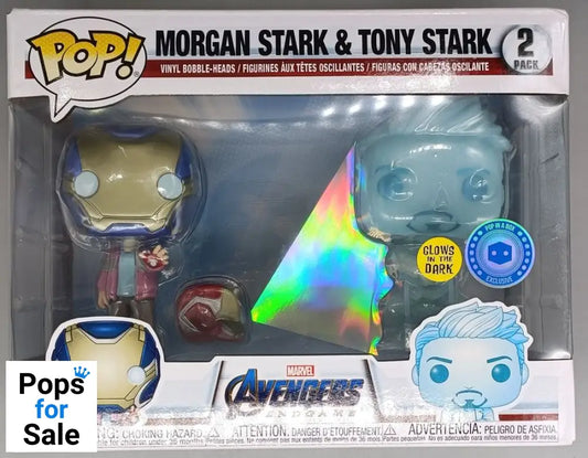 Morgan Stark & Tony Stark Marvel Avengers - Box Damaged Funko POP