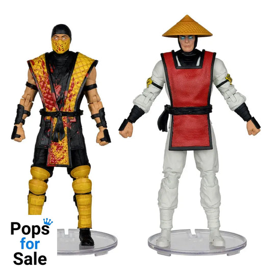 Mortal Kombat Action Figure 2-Pack Scorpion vs. Raiden (Klassics) 18 cm