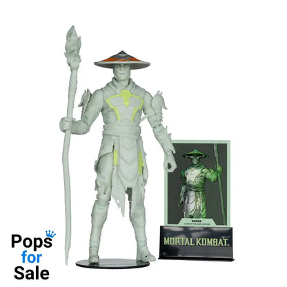 Mortal Kombat Action Figure Glow in the Dark Edition Raiden (Gold Label) 18 cm
