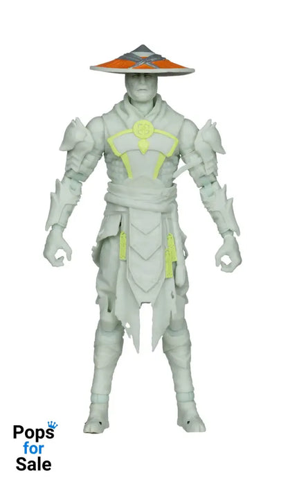 Mortal Kombat Action Figure Glow in the Dark Edition Raiden (Gold Label) 18 cm