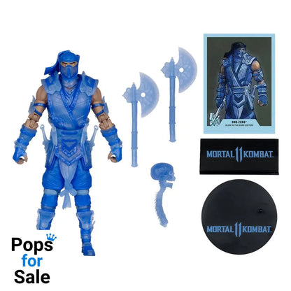 Mortal Kombat Action Figure Glow in the Dark Edition Sub-Zero (Gold Label) 18 cm