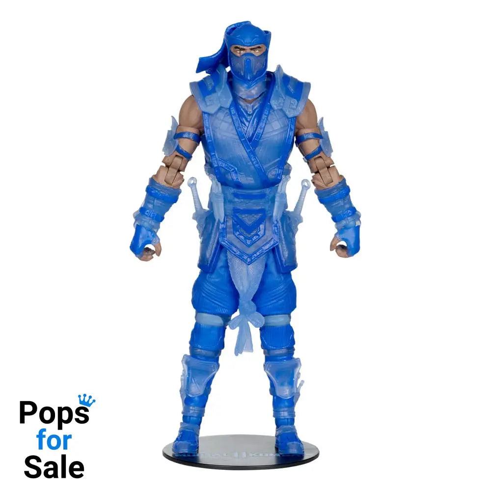 Mortal Kombat Action Figure Glow in the Dark Edition Sub-Zero (Gold Label) 18 cm