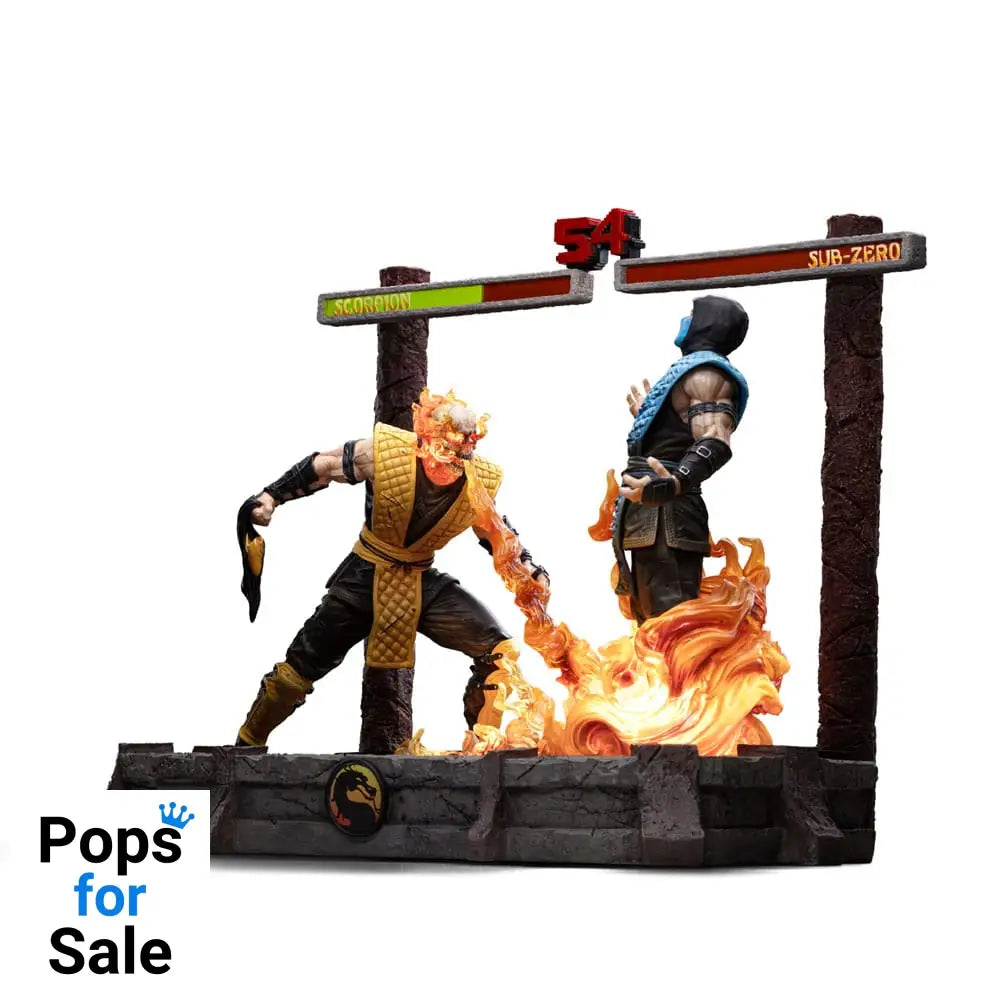 Mortal Kombat Deluxe Art Scale Statue 1/10 Scorpion Fatality 27 cm