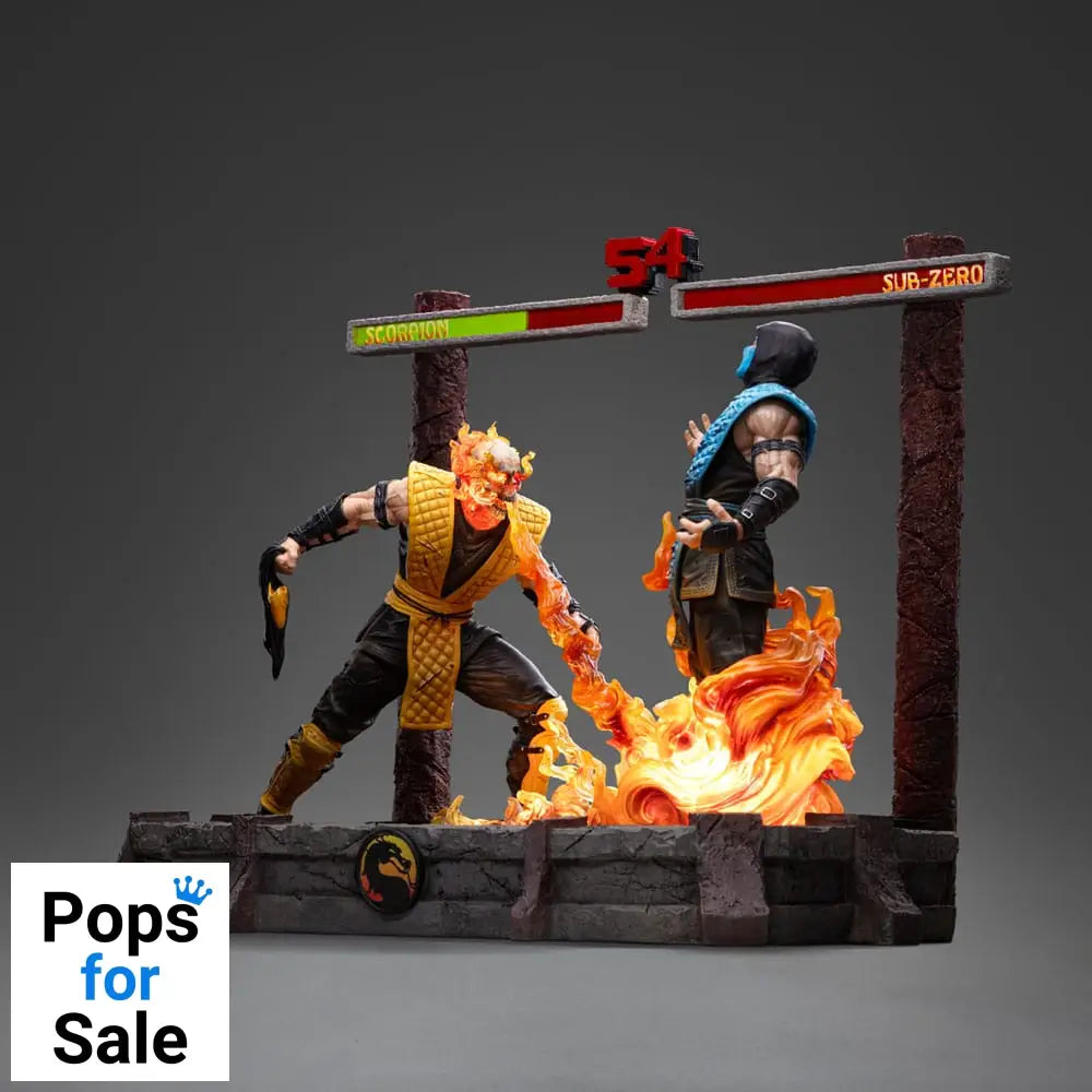 Mortal Kombat Deluxe Art Scale Statue 1/10 Scorpion Fatality 27 cm