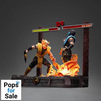 Mortal Kombat Deluxe Art Scale Statue 1/10 Scorpion Fatality 27 cm