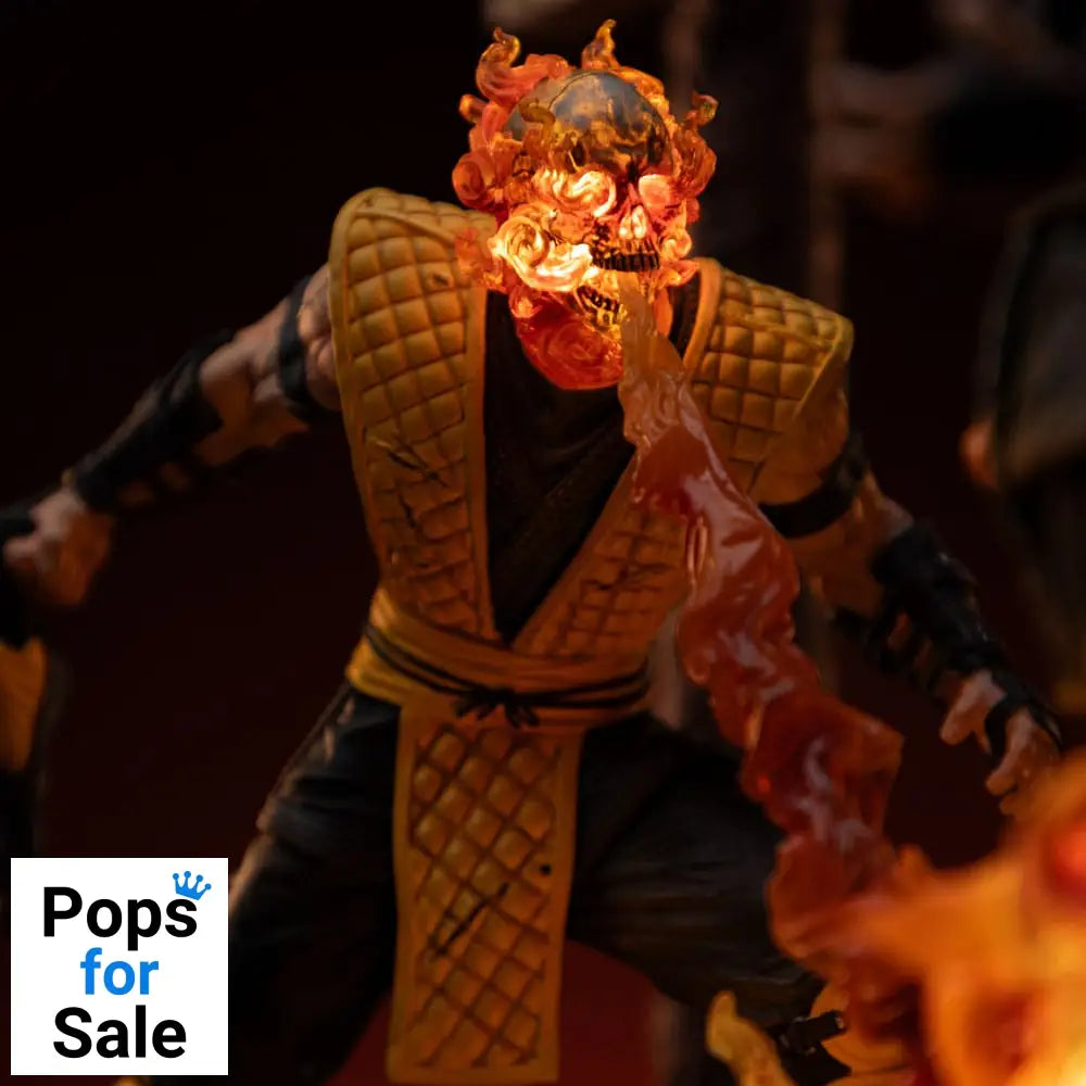 Mortal Kombat Deluxe Art Scale Statue 1/10 Scorpion Fatality 27 cm