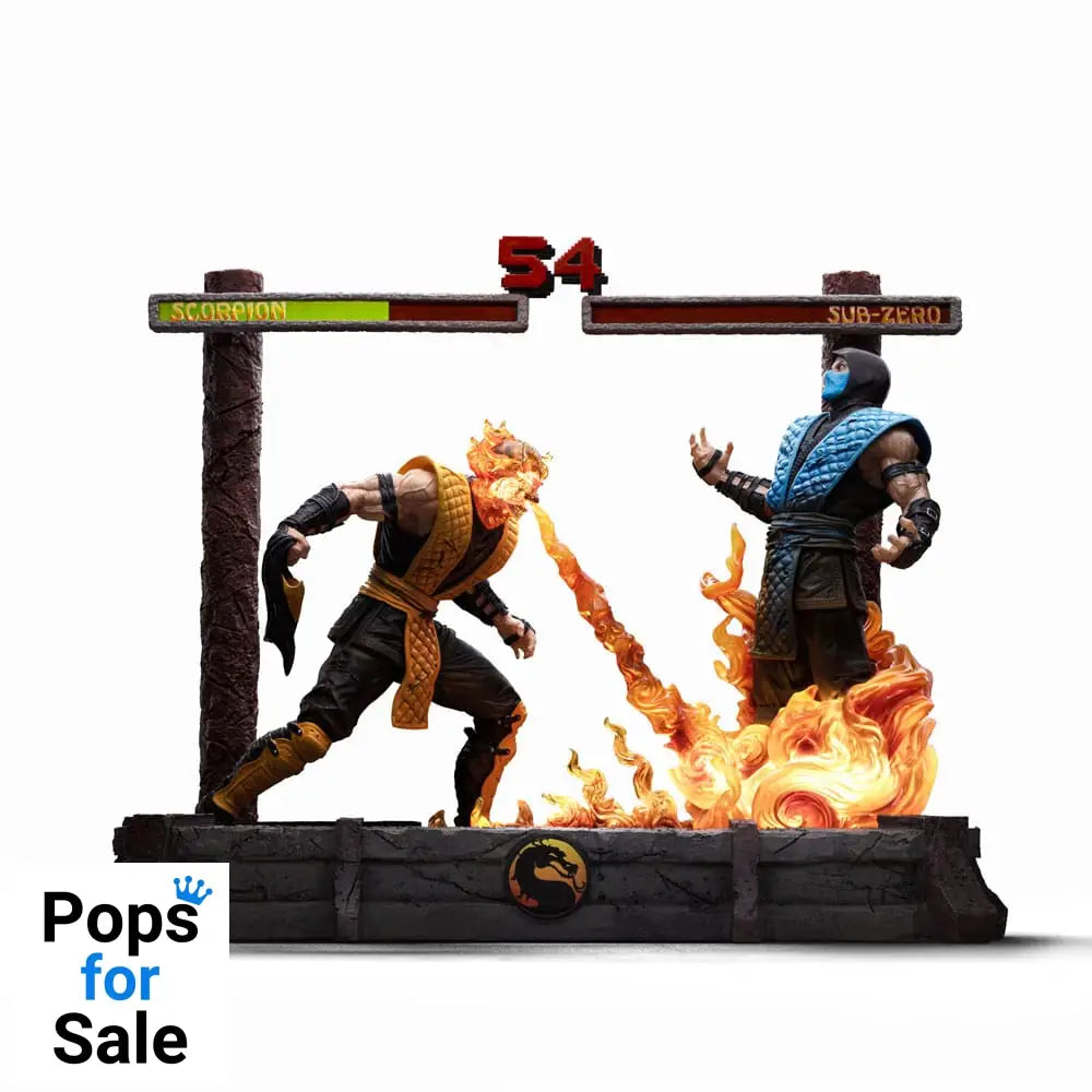 Mortal Kombat Deluxe Art Scale Statue 1/10 Scorpion Fatality 27 cm Statues