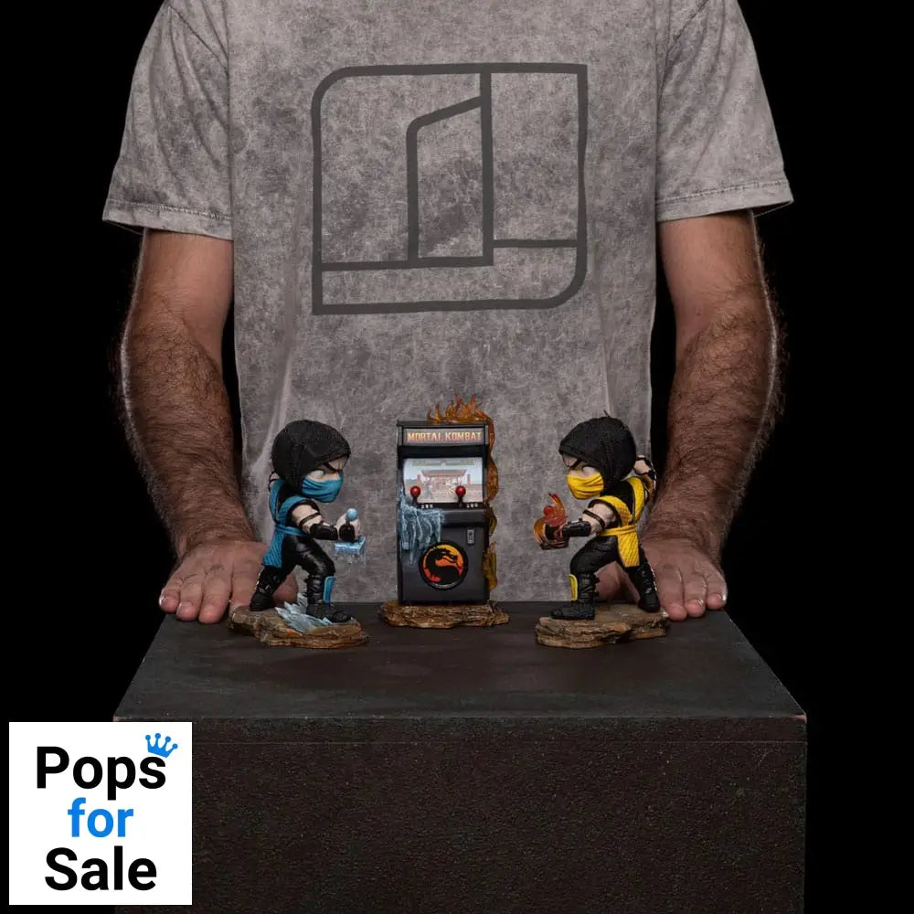 Mortal Kombat Mini Co. PVC Figures Scorpion vs. Subzero Arcade Set 15 cm Mini-figures