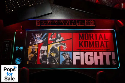 Mortal Kombat Mousepad with Mobile Charger Mouse pads